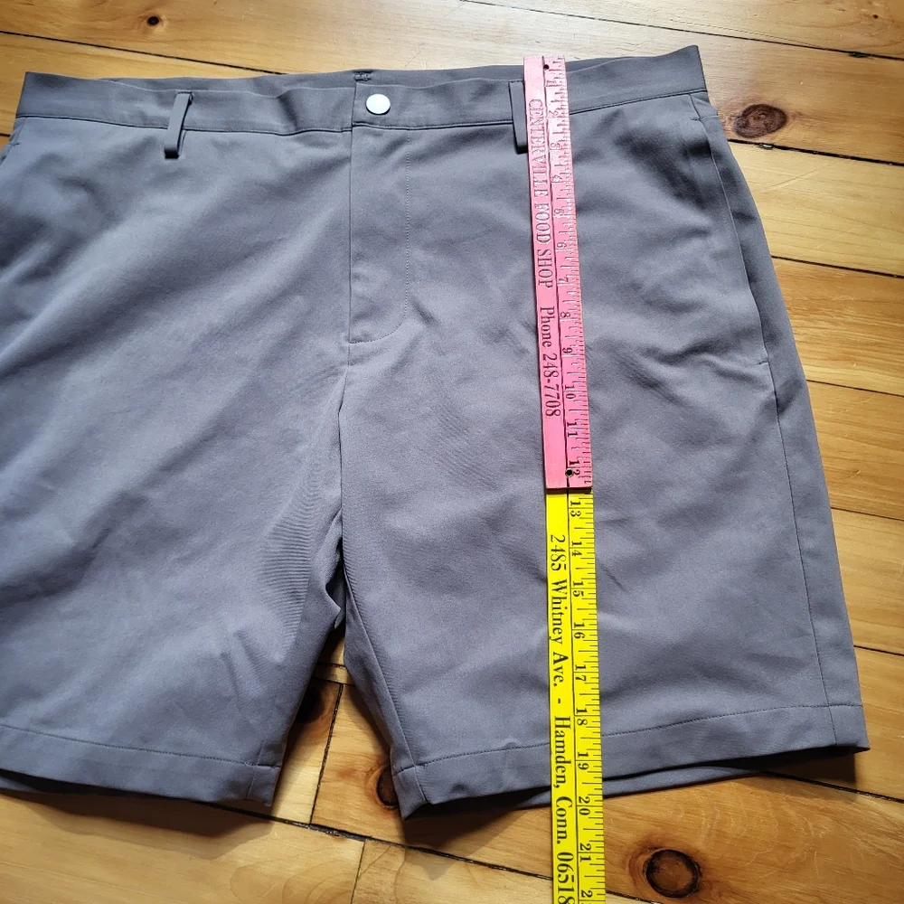 Ministry of Supply Aviator Short Mens 38 Gray Performance Stretch Preppy Golf